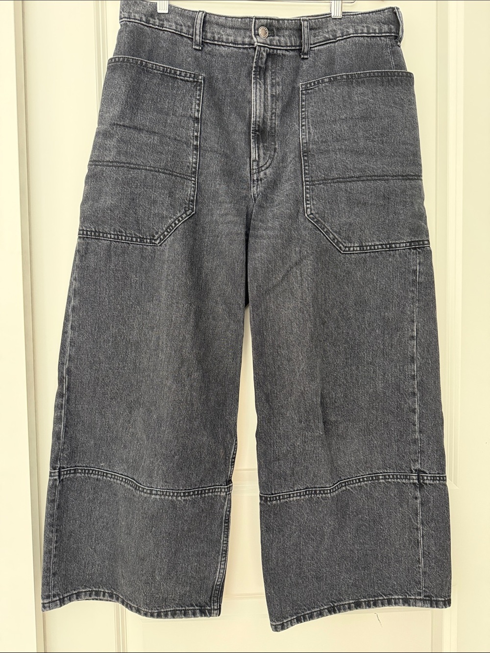 Everlane Way- High Gardener Jeans Black 32R - Picture 3 of 5